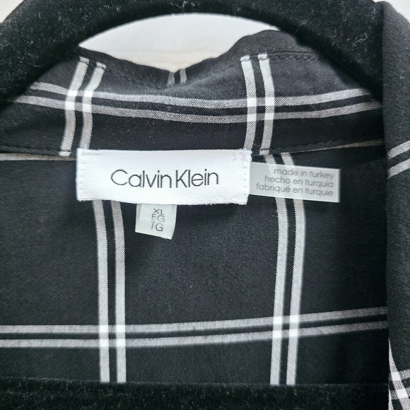 Calvin Klein Lace Up Blouse - Picture 5 of 8